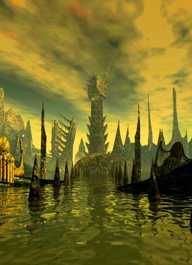 Illustration for article titled The Cosmic Horror of John Coulthart's Lovecraftian Illustrations
